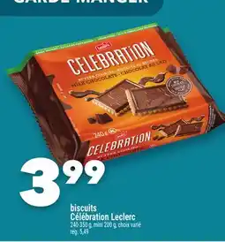 Marche Ami BISCUITS CÉLÉBRATION LECLERC offer