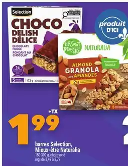 Marche Ami Barres Selection, Mieux‑être Naturalia offer