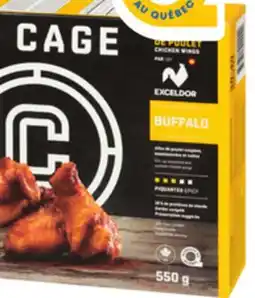 Giant Tiger La Cage frozen chicken wings or fillets offer