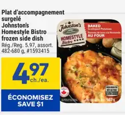 Giant Tiger Johnston's Homestyle Bistro frozen side dish offer