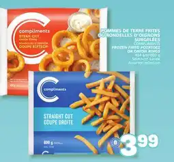 Marché Bonichoix COMPLIMENTS FROZEN FRIED POTATOES OR ONION RINGS offer