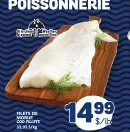 Marché Bonichoix MORUE COD FILLETS offer