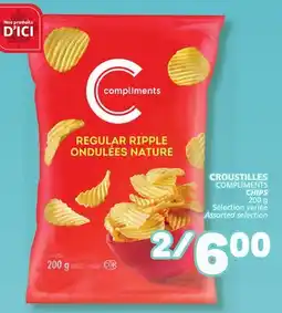 Marché Bonichoix COMPLIMENTS CHIPS offer