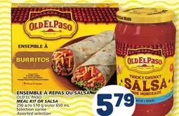 Marché Bonichoix OLD EL PASO MEAL KIT OR SALSA offer