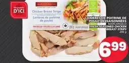 Marché Bonichoix MARCANGELO FRESH SEASONED CHICKEN BREAST STRIPS offer