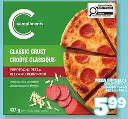 Marché Bonichoix COMPLIMENTS FROZEN PIZZA offer