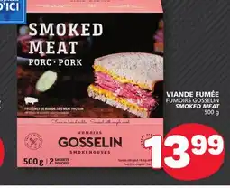 Marché Bonichoix FUMOIRS GOSSELIN SMOKED MEAT offer
