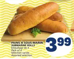Marché Bonichoix SUBMARINE ROLLS Emballage de 4 Emballage offer