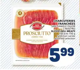 Marché Bonichoix SAN DANIELE OR MASTRO SLICED DELI MEATS offer
