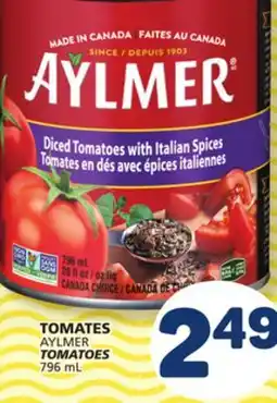 Marché Bonichoix AYLMER TOMATOES offer