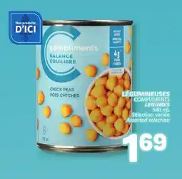 Marché Bonichoix COMPLIMENTS LEGUMES offer