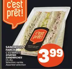 Marché Bonichoix C'EST PRÊT! STUFFED SANDWICHES offer