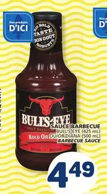 Marché Bonichoix BULL'S-EYE (425 mL) OR DIANA (500 mL) BARBECUE SAUCE offer