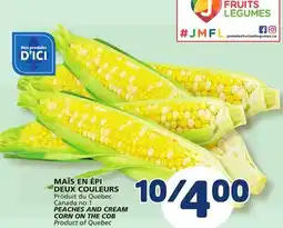 Marché Bonichoix PEACHES AND CREAM CORN ON THE COB offer