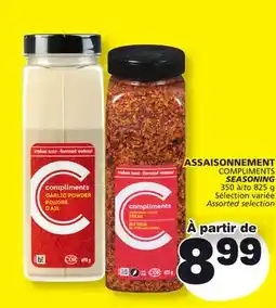 Marché Bonichoix COMPLIMENTS SEASONING offer