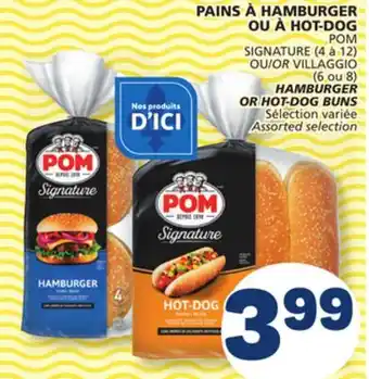 Marché Bonichoix HAMBURGER OR HOT-DOG BUNS OR HOT-DOG BUNS offer