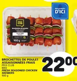 Marché Bonichoix FRESH SEASONED CHICKEN SKEWERS offer
