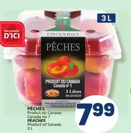 Marché Bonichoix PEACHES offer