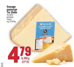 Marché Adonis FROMAGE PARMESAN TRE STELLE | TRE STELLE PARMESAN CHEESE offer