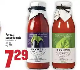 Marché Adonis Favuzzi sauce tomate | Favuzzi tomato sauce offer