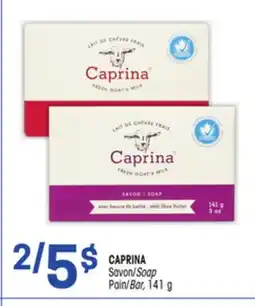Uniprix CAPRINA Savon/Soap Pain/Bar offer
