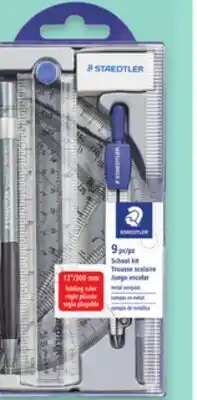Uniprix STAEDTLER Ensemble de géométrie/Mathematical instrument set Morceaux/Pieces offer