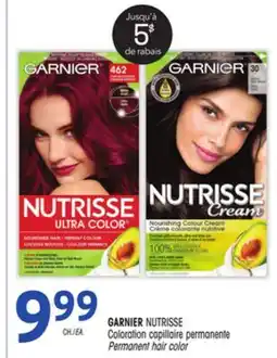 Uniprix GARNIER NUTRISSE Coloration capillaire permanente/Permanent hair color offer