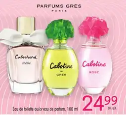 Uniprix PARFUMS GRÉS PARIS Eau de toilette ou/or eau de parfum offer