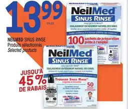Uniprix NEILMED SINUS RINSE Produits sélectionnés/ Selected products offer