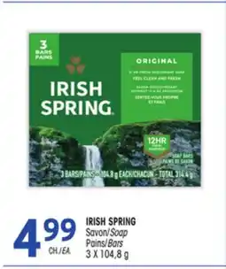 Uniprix IRISH SPRING Savon/Soap, Pains/Bars offer