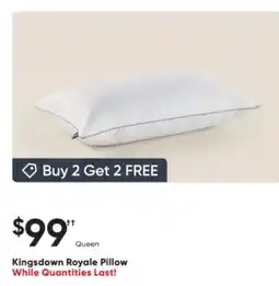 Dormez Vous Kingsdown Royale Pillow offer