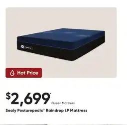 Dormez Vous Sealy Posturepedic Raindrop LP Mattress offer