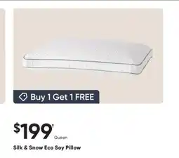 Dormez Vous Silk & Snow Eco Soy Pillow offer