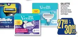 Jean Coutu GILLETTE Selected blade cartridges offer