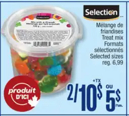 Jean Coutu SELECTION Treat mix Selected sizes offer