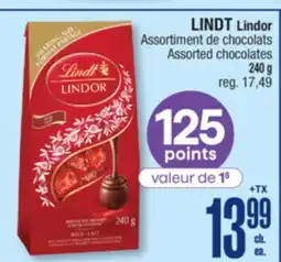 Jean Coutu LINDT Lindor Assorted chocolates offer