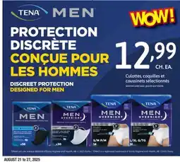 Jean Coutu TENA Selected underwear, guards and shields offer