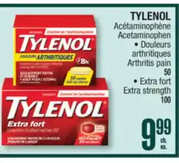 Jean Coutu TYLENOL Acetaminophen offer