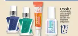 Jean Coutu ESSIE Selected nail treatments and polishes offer