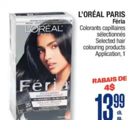 Jean Coutu L'ORÉAL PARIS Féria Selected hair colouring products offer