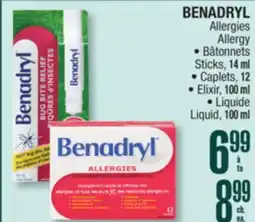 Jean Coutu BENADRYL Allergy offer