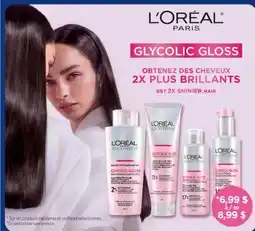 Jean Coutu L'ORÉAL PARIS Selected hair care products offer
