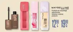 Jean Coutu MAYBELLINE NEW YORK Selected makeup products offer