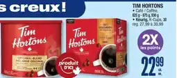 Jean Coutu TIM HORTONS Keurig offer