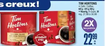 Jean Coutu TIM HORTONS Keurig offer