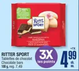 Jean Coutu RITTER SPORT Chocolate bars offer