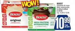 Jean Coutu BOOST Meal replacements offer