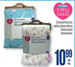 Jean Coutu PERSONNELLE Selected blankets offer