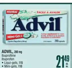 Jean Coutu ADVIL 200 mg Ibuprofen offer