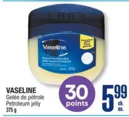Jean Coutu VASELINE Petroleum jelly offer